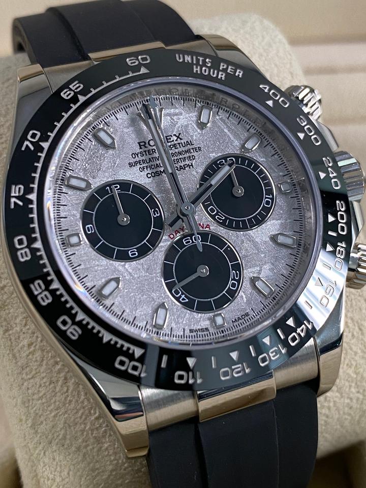 Rolex Daytona Ref. 116519LN White Gold Meteorite Dial Full Set (2023) - product image 5