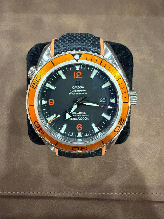 Omega Seamaster Planet Ocean Ref. 2908.50.83 Orange Rubber Strap - product image 1