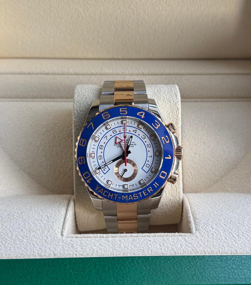 Rolex Yacht-Master II Ref. 116681 Two-Tone 18K Gold 44mm (Circa 2017) - product image 3