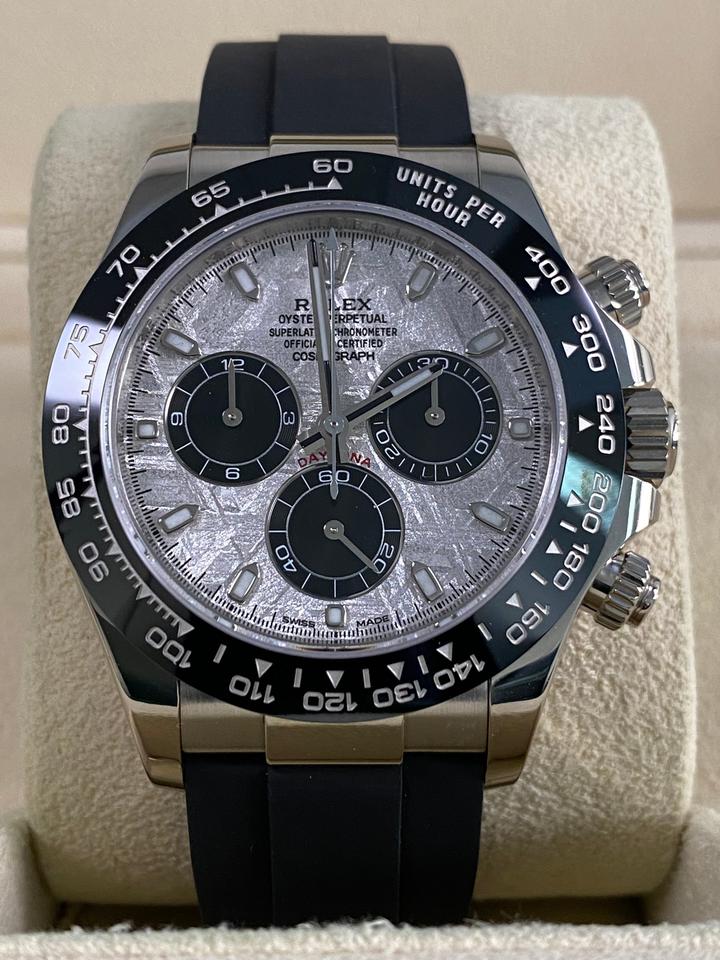 Rolex Daytona Ref. 116519LN White Gold Meteorite Dial Full Set (2023) - product image 2