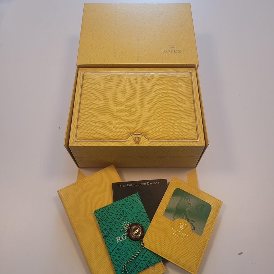 Rolex Daytona Beach Yellow Box with Accessories - product image 1