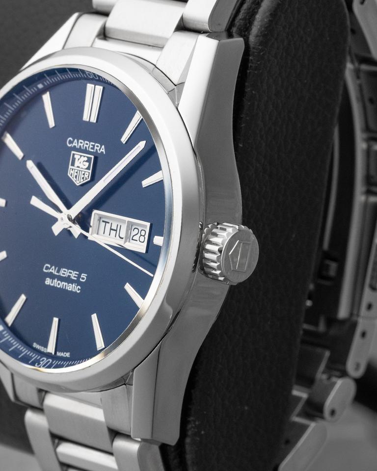 TAG Heuer Carrera Calibre 5 Ref. WAR201E.BA0723 Blue Day-Date - product image 2