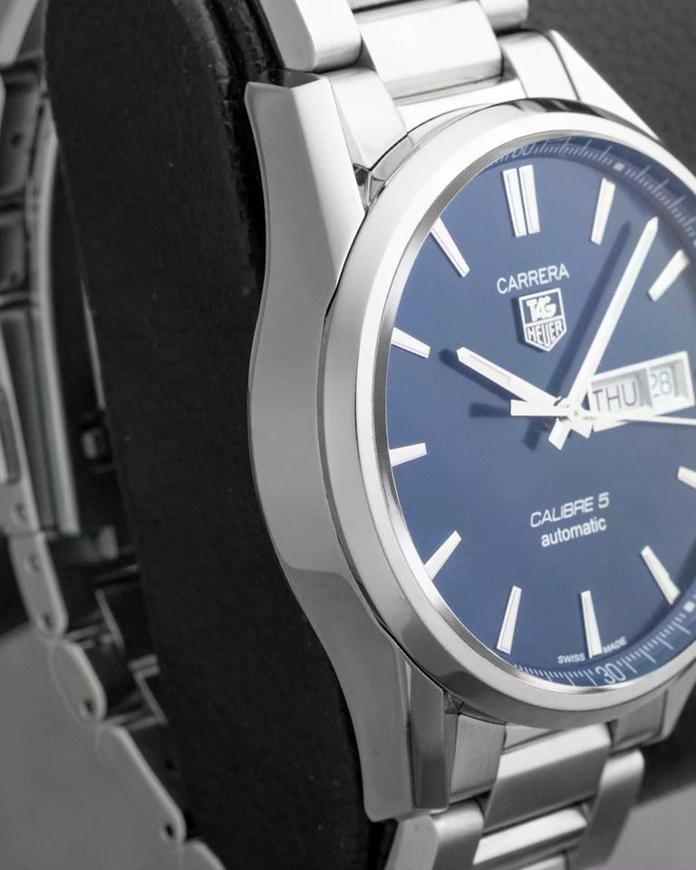 TAG Heuer Carrera Calibre 5 Ref. WAR201E.BA0723 Blue Day-Date - product image 3