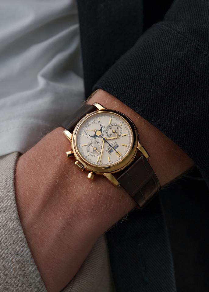 Patek Philippe 3970EJ Second Series Perpetual Calendar Chronograph (1989) - product image 4