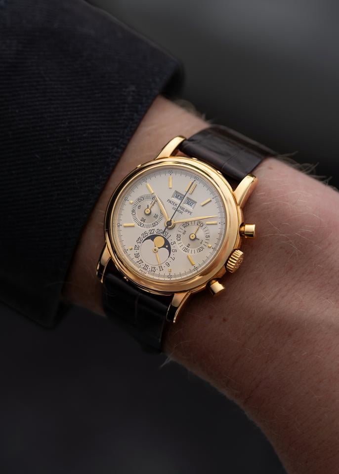 Patek Philippe 3970EJ Second Series Perpetual Calendar Chronograph (1989)