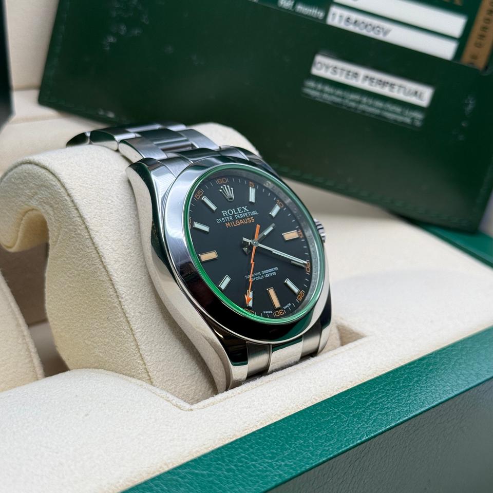 Rolex Milgauss Ref. 116400GV Black Dial Full Set (2011) - product image 2