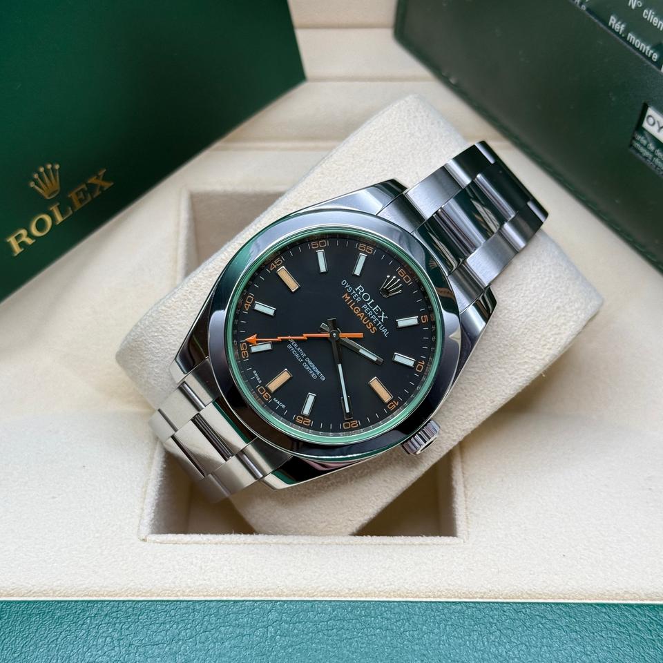 Rolex Milgauss Ref. 116400GV Black Dial Full Set (2011) - product image 5