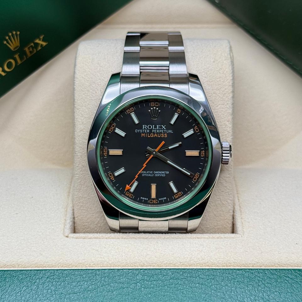 Rolex Milgauss Ref. 116400GV Black Dial Full Set (2011) - product image 1
