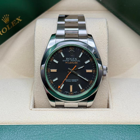Rolex Milgauss Ref. 116400GV Black Dial Full Set (2011) - product image 1