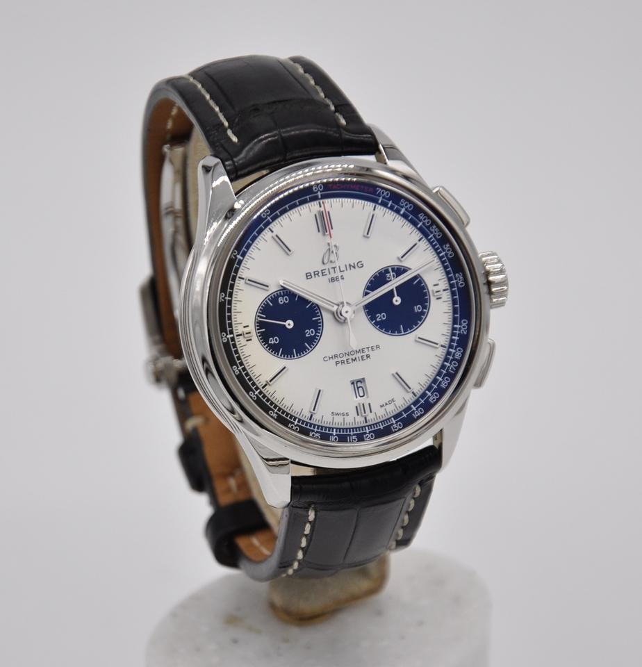 Breitling Premier B01 Chronograph 42 Ref. AB0118221G1P1 Silver Dial - product image 5