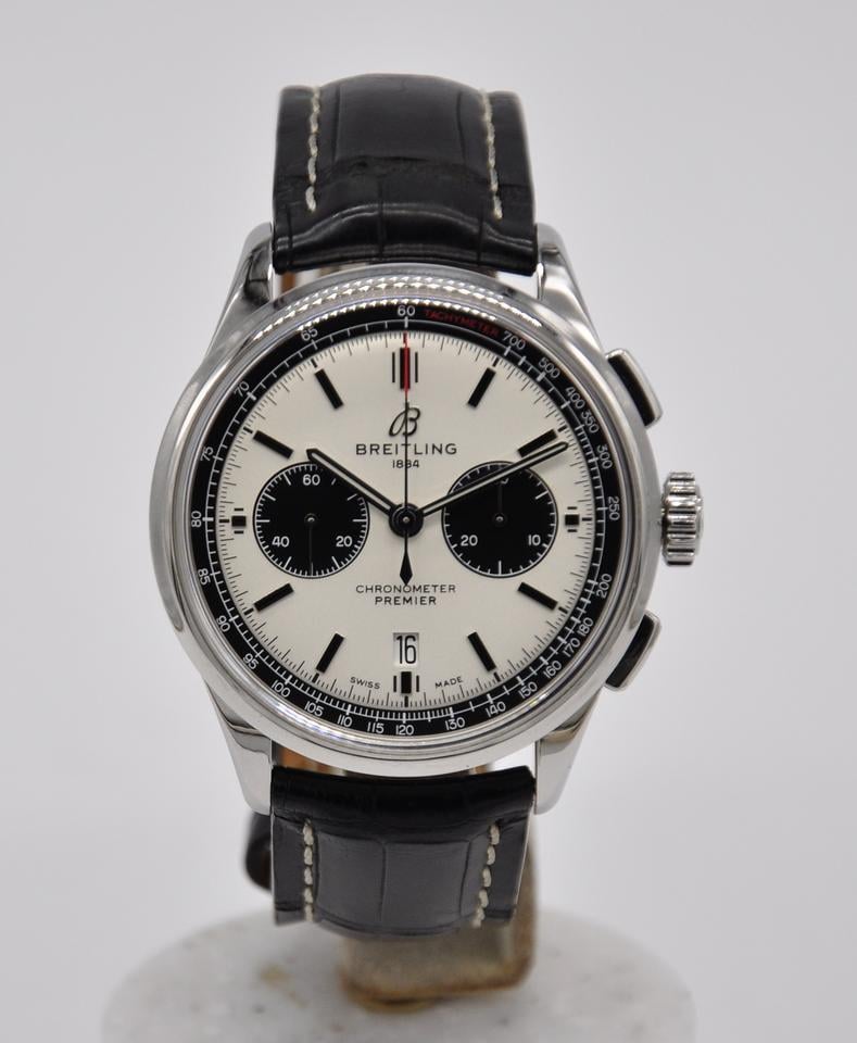 Breitling Premier B01 Chronograph 42 Ref. AB0118221G1P1 Silver Dial - product image 1