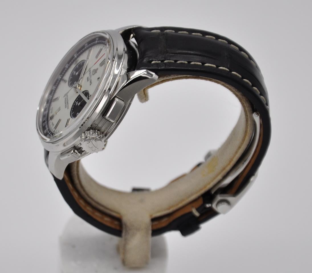 Breitling Premier B01 Chronograph 42 Ref. AB0118221G1P1 Silver Dial - product image 2