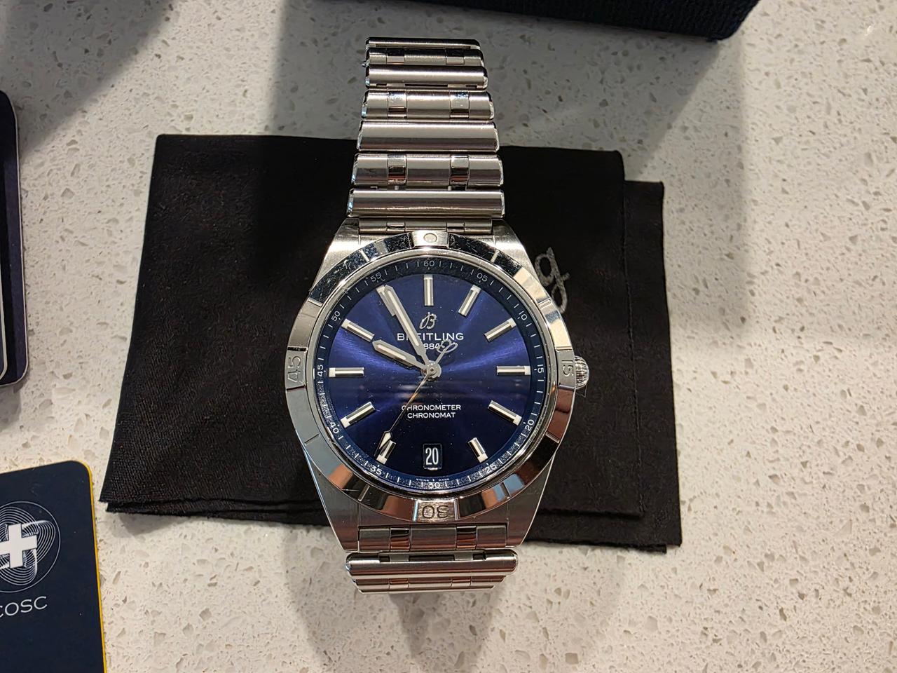 Breitling Chronomat Automatic 36 Ref. A10380 Blue Dial (2024) - product image 1