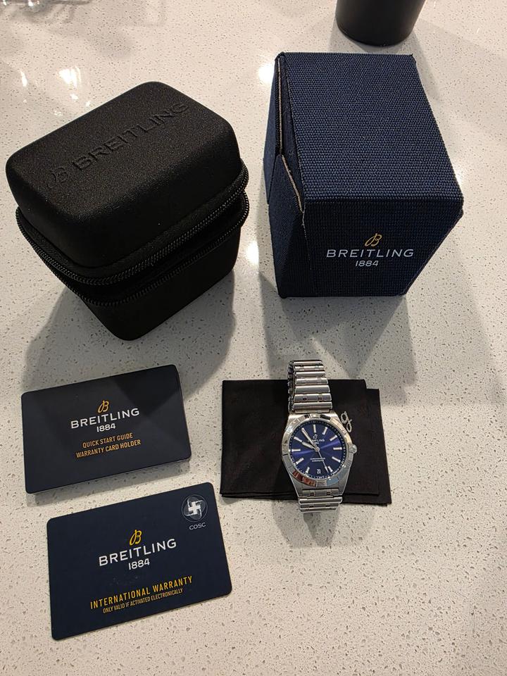Breitling Chronomat Automatic 36 Ref. A10380 Blue Dial (2024) - product image 2
