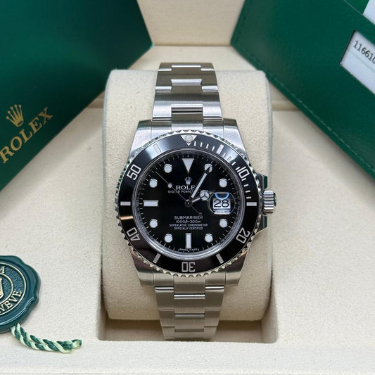 Rolex Submariner Date Ref. 116610LN Black Dial Full Set (2018) - product image 1