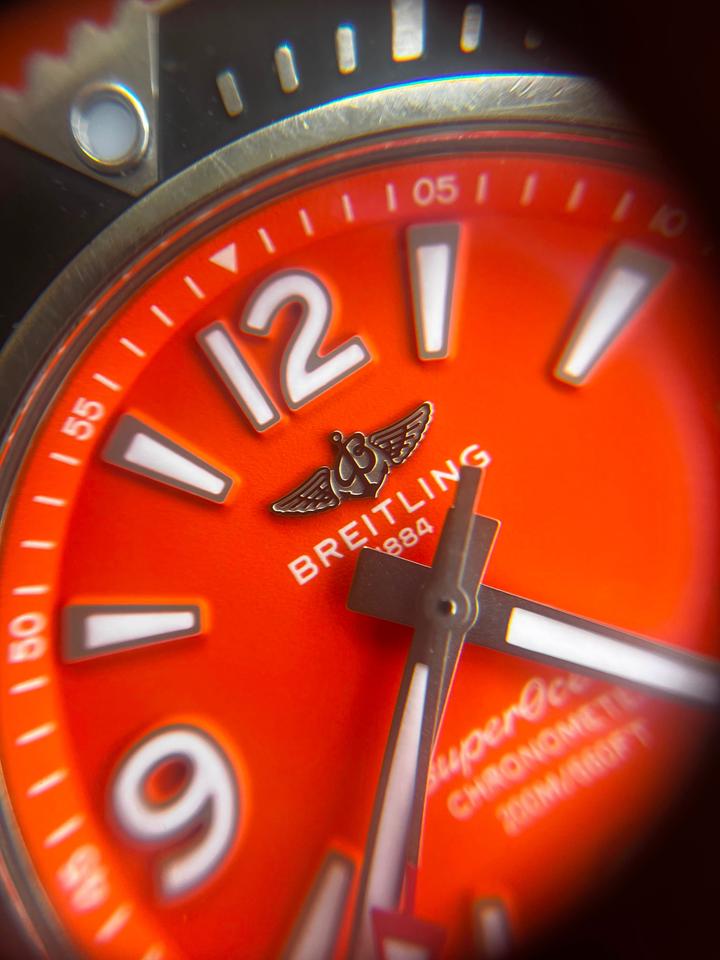 Breitling Superocean Automatic 36 Ref. A17316D71O1S1 Orange Dial - product image 2