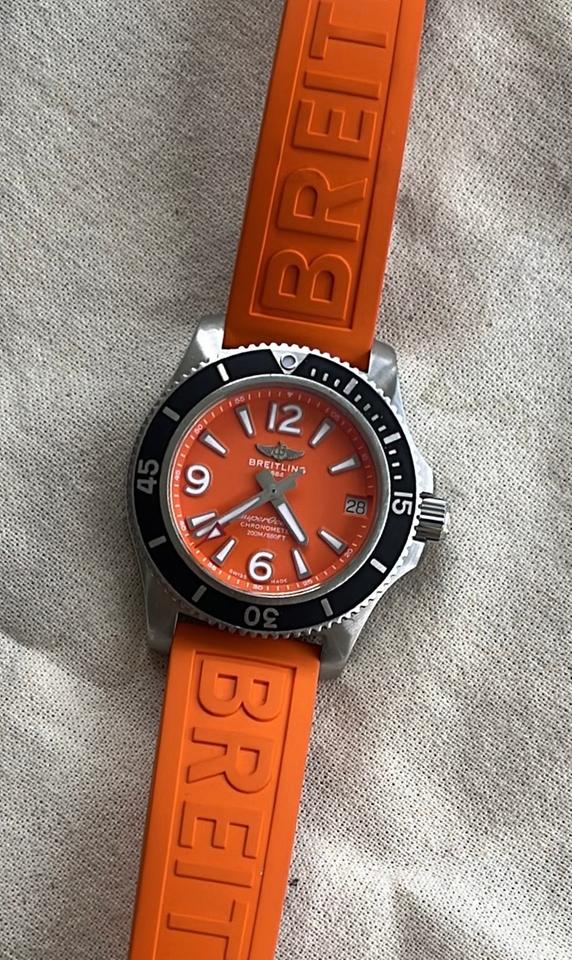 Breitling Superocean Automatic 36 Ref. A17316D71O1S1 Orange Dial - product image 1