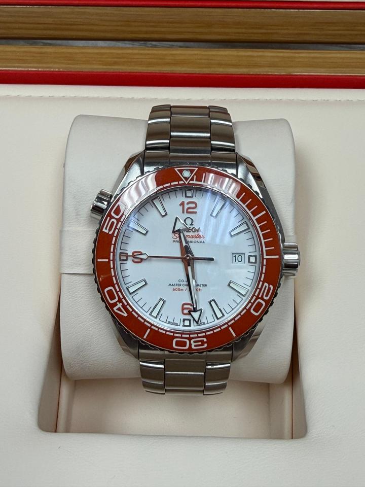Omega Seamaster Planet Ocean 600M Ref. 215.30.44.21.04.001 Creamsicle Full Set (2024) - product image 1