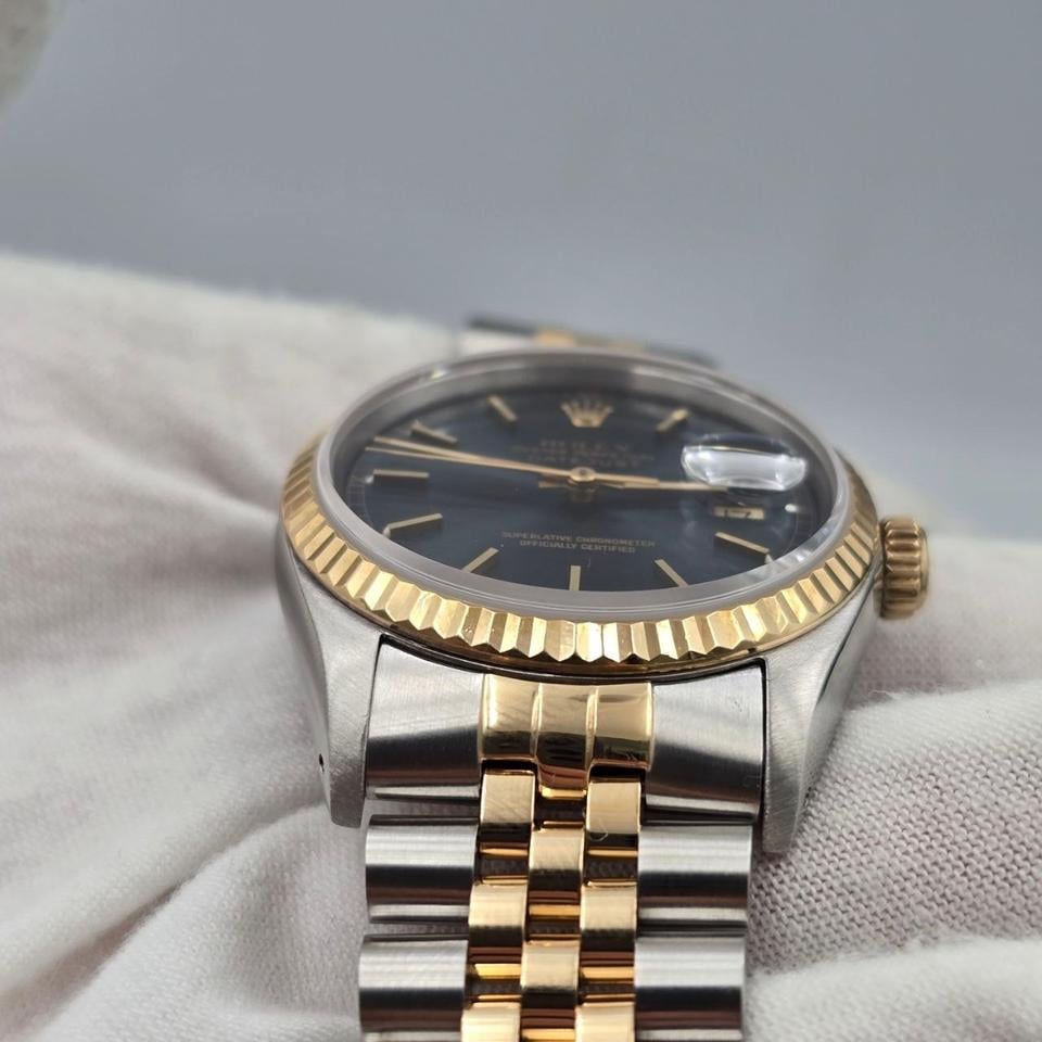 Rolex Datejust 36 Ref. 16233 Blue Dial Two-Tone Jubilee (1990) - product image 4