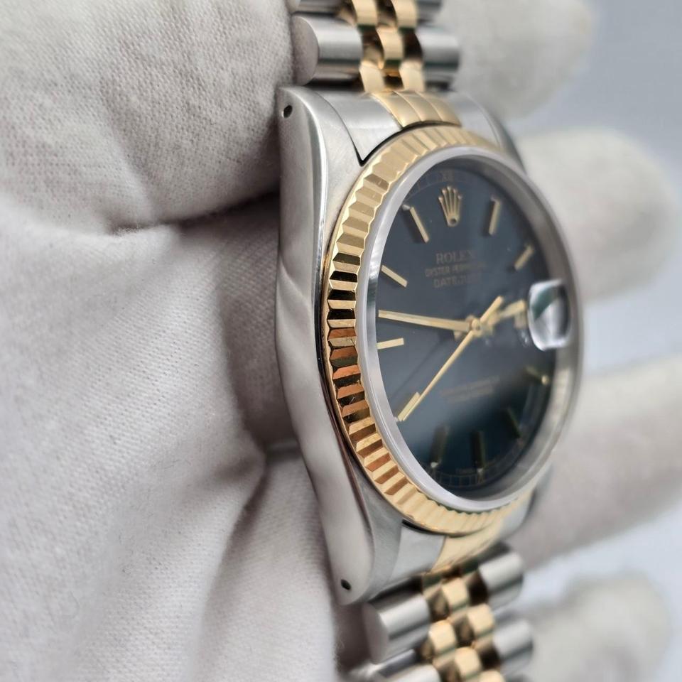 Rolex Datejust 36 Ref. 16233 Blue Dial Two-Tone Jubilee (1990) - product image 2