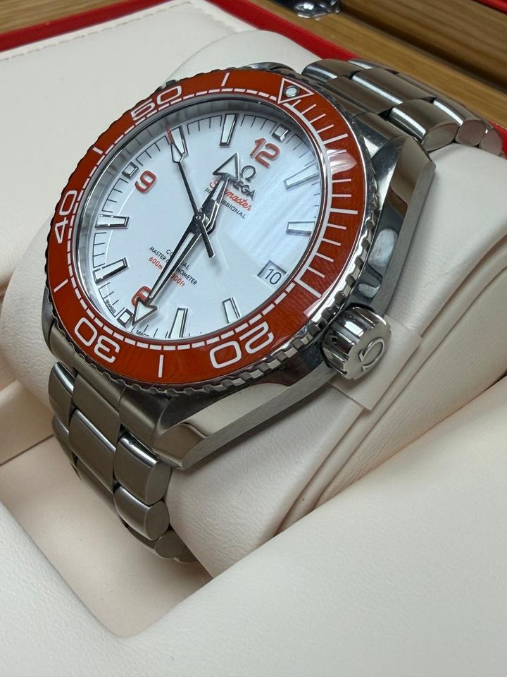 Omega Seamaster Planet Ocean 600M Ref. 215.30.44.21.04.001 Creamsicle Full Set (2024) - product image 2