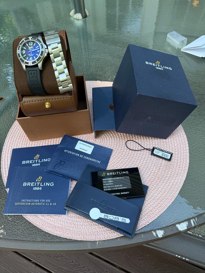 Breitling Superocean 42 Ref. A17366021B1A1 Full Set (2020) - product image 2