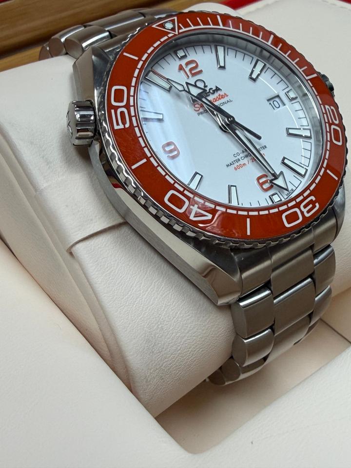 Omega Seamaster Planet Ocean 600M Ref. 215.30.44.21.04.001 Creamsicle Full Set (2024) - product image 3